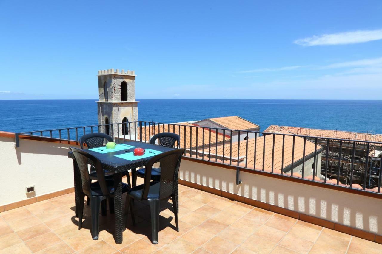 Terrazza Piazzetta piazza Francesco Crispi Villa Cefalù Esterno foto