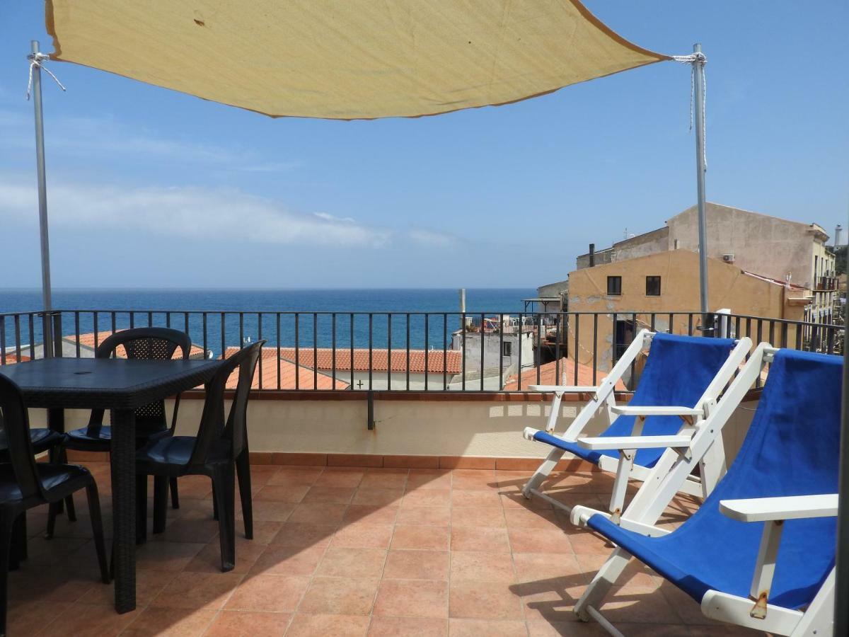 Terrazza Piazzetta piazza Francesco Crispi Villa Cefalù Esterno foto